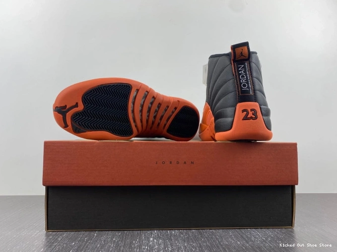 Kicked Out Shoe Store WMNS Air 12 FD9101-081 Jordan Orange Brilliant 0630